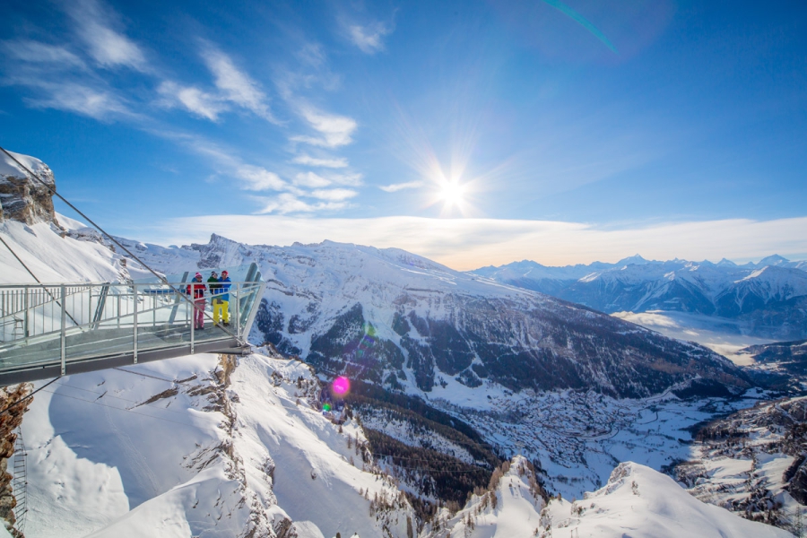 Wintersport Leukerbad